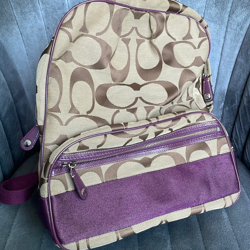Coach backpack